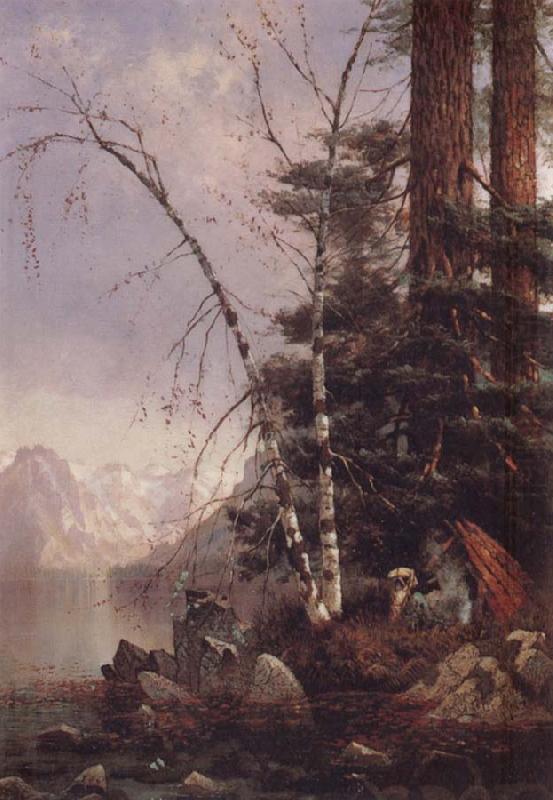 Edwin Deakin Fallen Leaf Lake china oil painting image